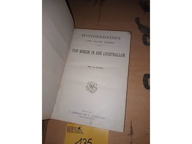 Lot 135 - antieke boeken. 5 stuks - afbeelding 7 van  7
