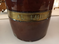 Lot 135 - antieke boterpot met deksel - afbeelding 3 van  5