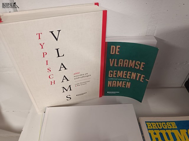 Lot 135 - boeken over westvlaams dialect. 9 stuks - afbeelding 4 van  4