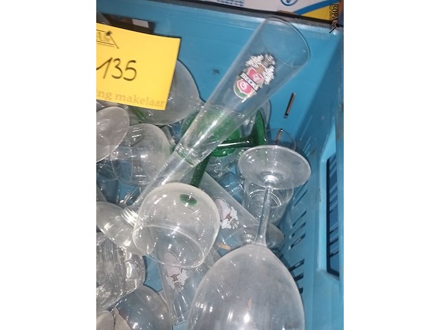 Lot 135 - diverse glazen - afbeelding 2 van  4
