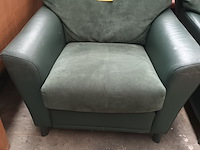 Lot 135 - groene zetel - afbeelding 1 van  2