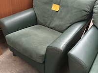 Lot 135 - groene zetel - afbeelding 2 van  2