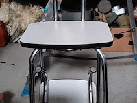 Lot 135 - vintage keukentrapladder/stoel - afbeelding 1 van  1