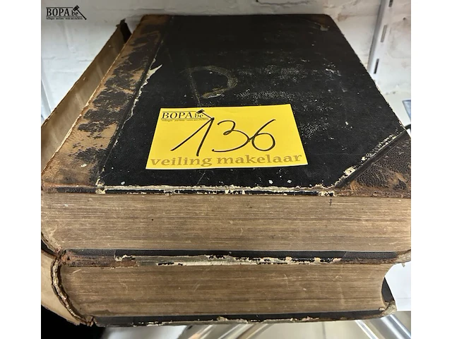 Lot 136 - franse dictionnaire 1850 - 2 stuks - afbeelding 1 van  4