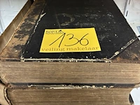 Lot 136 - franse dictionnaire 1850 - 2 stuks