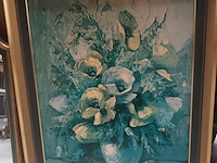Lot 137 - kader bloemen - afbeelding 1 van  4