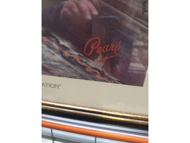 Lot 137 - kader kind met hond - afbeelding 4 van  4