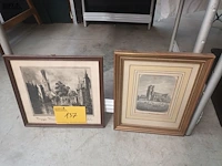 Lot 137 - kaders. 2 stuks