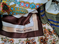 Lot 137 - lot zijden en andere sjaaltjes: escada - robert wiliam - de - afbeelding 4 van  4