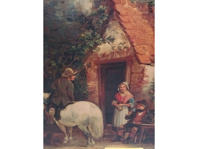 Lot 138 - kader met reproductie - afbeelding 2 van  4