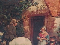 Lot 138 - kader met reproductie - afbeelding 2 van  4