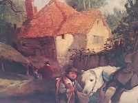 Lot 138 - kader met reproductie - afbeelding 3 van  4