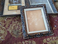 Lot 138 - lot antieken houten kaders - afbeelding 1 van  2