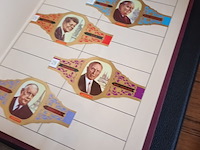 Lot 138 - sigarenbanden. 3 boeken - afbeelding 2 van  4