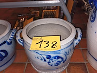 Lot 138 - smoutpotten. 3 stuks - afbeelding 3 van  4