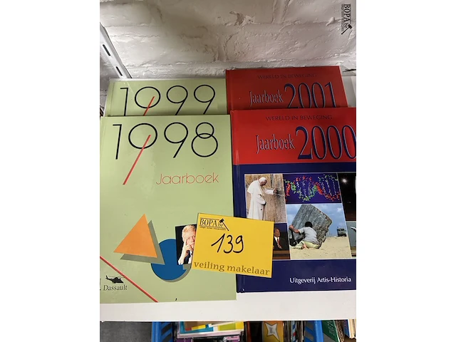Lot 139 - lot jaarboeken - 1998 tem 2001 - 4 stuks - afbeelding 1 van  1