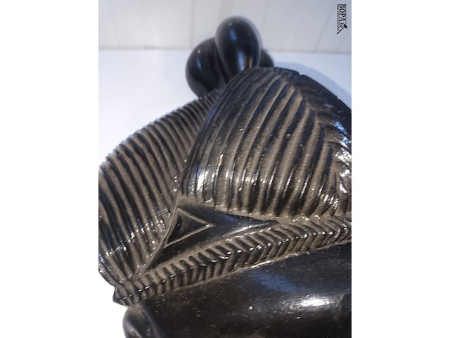 Lot 14 - afrikaanse kunst masker - afbeelding 3 van  8