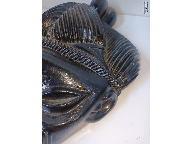 Lot 14 - afrikaanse kunst masker - afbeelding 4 van  8