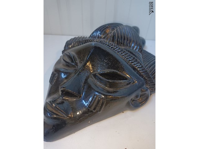 Lot 14 - afrikaanse kunst masker - afbeelding 7 van  8