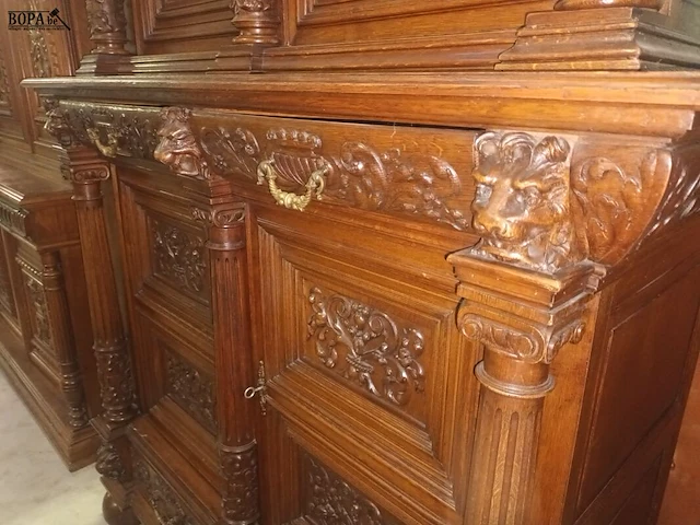 Lot 14 - antieke kast - afbeelding 5 van  10