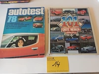 Lot 14 - boeken auto’s. 2 stuks