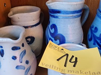 Lot 14 - kreulse kannen. 6 stuks - afbeelding 2 van  3