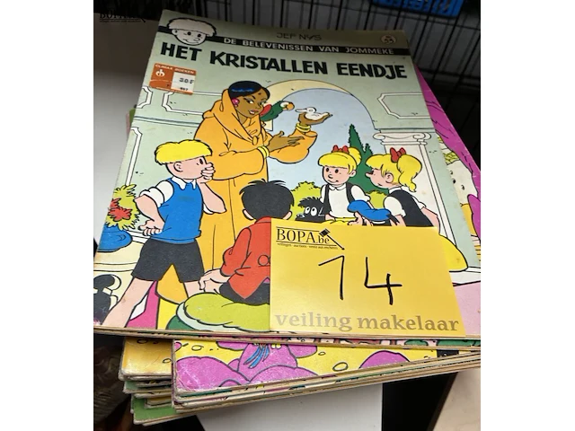 Lot 14 - lot strips jommeke - eerste en tweede druk - afbeelding 1 van  6