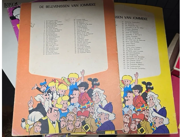 Lot 14 - lot strips jommeke - eerste en tweede druk - afbeelding 5 van  6