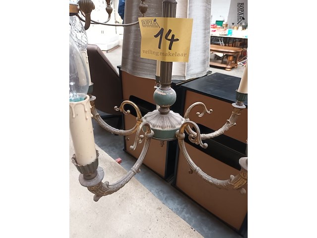 Lot 14 - luster in koper - afbeelding 2 van  2