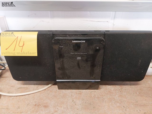 Lot 14 - mini music station medion - afbeelding 1 van  2
