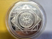 Lot 14 - tokelau 5 dollars 2020 vivat humanitas (2 stuks) - afbeelding 2 van  4