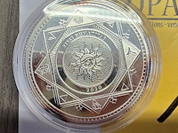 Lot 14 - tokelau 5 dollars 2020 vivat humanitas (2 stuks) - afbeelding 4 van  4