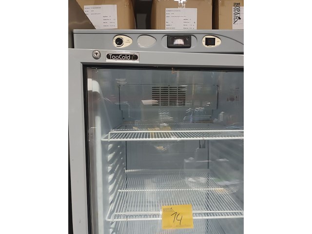 Lot 14 - verticale drankenkoeler topcold - afbeelding 2 van  4