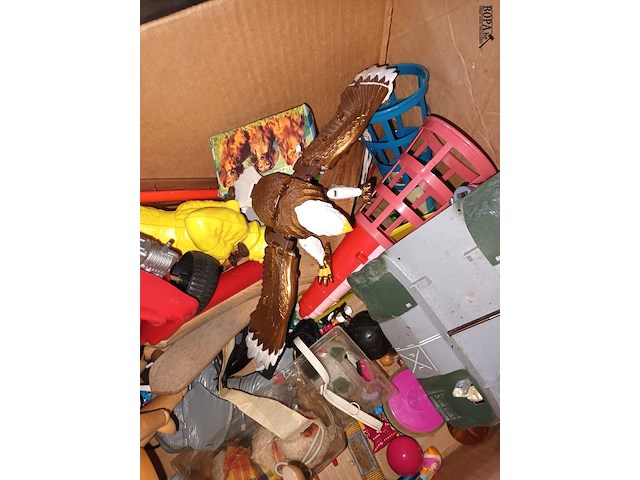 Lot 14 - vintage speelgoed. 1 doos - afbeelding 5 van  7