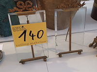 Lot 140 - antieke fotokaders. 2 stuks - afbeelding 1 van  4