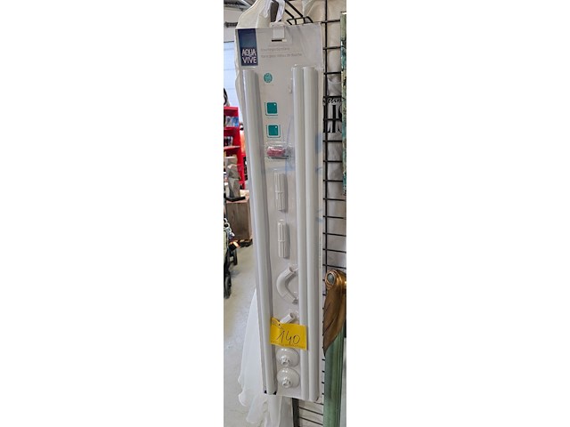 Lot 140 - douche gordijn stang nieuw in verpakking - afbeelding 2 van  4