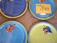 Lot 140 - esso disney borden. 4 stuks - afbeelding 1 van  4