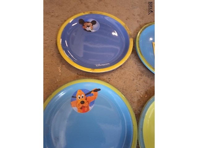 Lot 140 - esso disney borden. 4 stuks - afbeelding 3 van  4