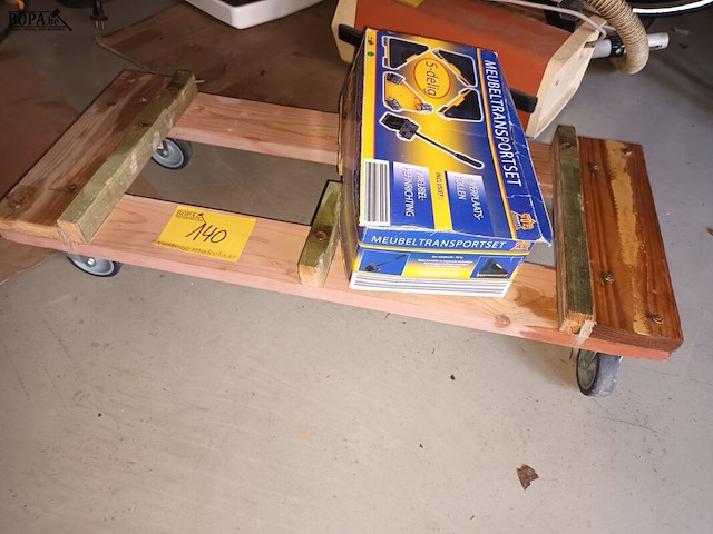 Lot 140 - meubeltransportkar en set - afbeelding 2 van  4