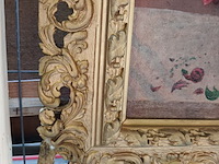 Lot 140 - schilderij met bloemen - afbeelding 4 van  4