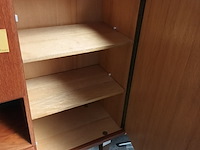 Lot 140 - vintage houten barkast - afbeelding 5 van  5