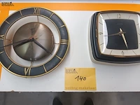 Lot 140 - vintage klokken. 2 stuks
