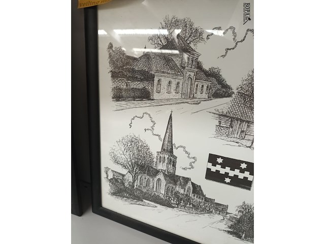 Lot 141 - gemeentekader vleteren met certificaat - afbeelding 5 van  5
