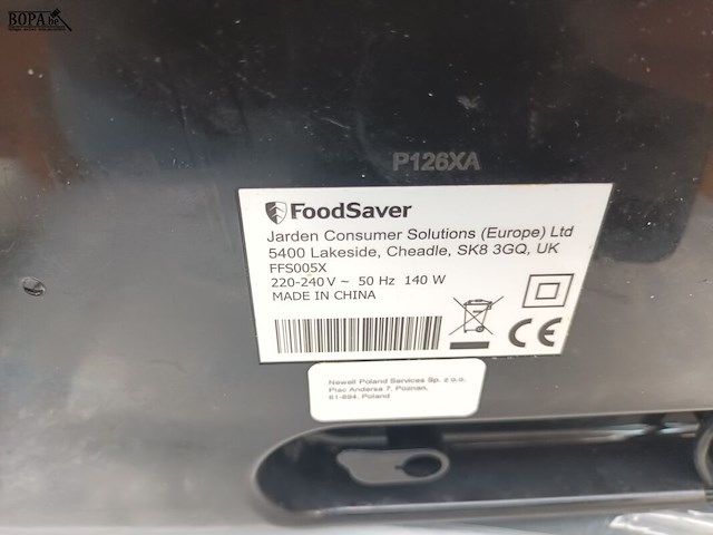 Lot 141 - vacuümmachine en folie - afbeelding 5 van  5