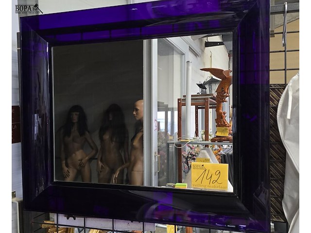 Lot 142 - design spiegel getekend kartell - afbeelding 1 van  4