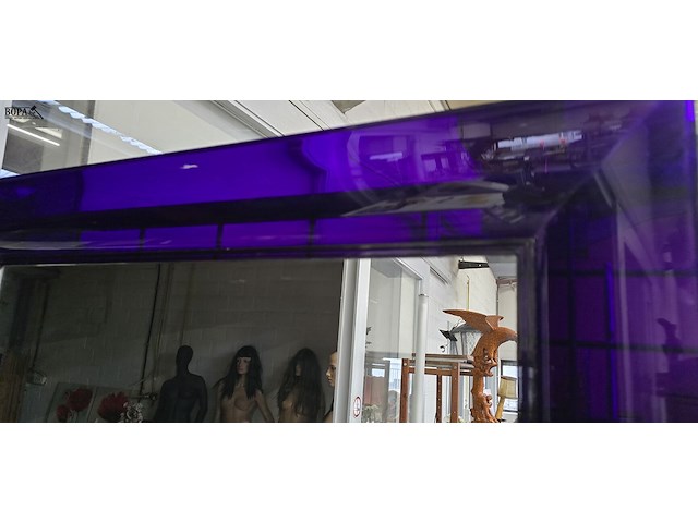 Lot 142 - design spiegel getekend kartell - afbeelding 2 van  4