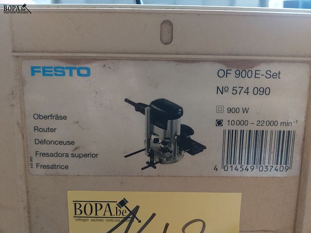 Lot 142 - freesmachine festo of 900 e-set - afbeelding 6 van  6