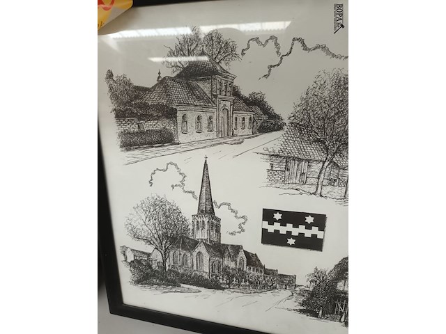 Lot 142 - gemeentekader vleteren met certificaat - afbeelding 3 van  4