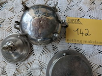 Lot 142 - lot verzilverde objecten met stempel - afbeelding 3 van  4