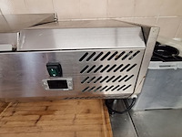 Lot 142 - rvs opzet saladebar - afbeelding 2 van  2